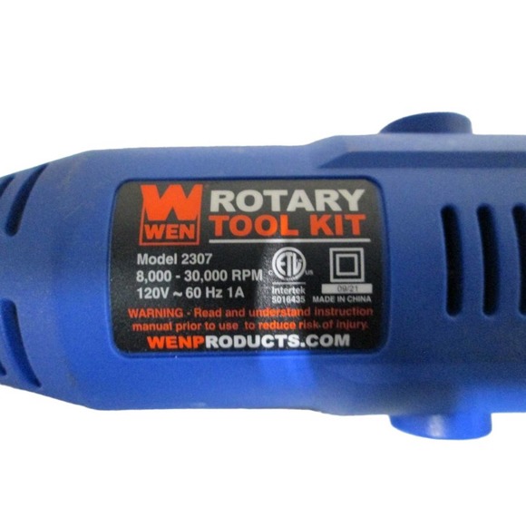 WEN Model 2307 Variable Speed Rotary Tool, Blue, Medium, 100 PC + Free Ship - Picture 8 of 8